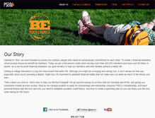 Tablet Screenshot of college.psecu.com